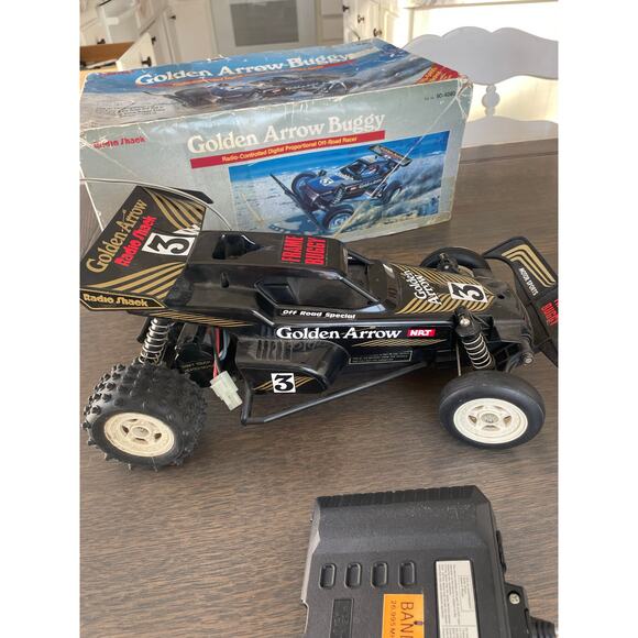 Golden Arrow Remote Control Radio Shack RC F10 Frame Buggy - Picture 16 of 16